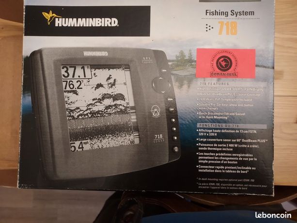 Échosondeur Humminbird 718 – Pour Pièces Détachées / Réparation