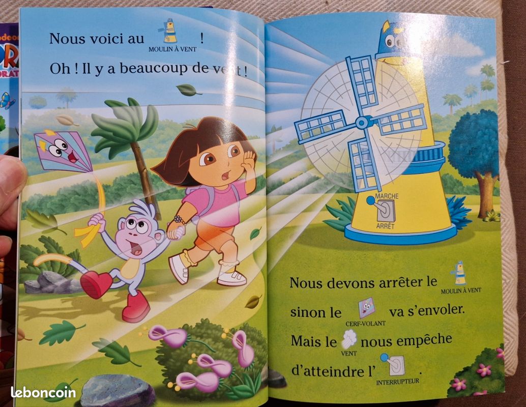 Lot de 11 livres Dora l'exploratrice, collection Albin Michel, MES PREMIERS PAS VERS LA LECTURE AVEC DORA (image 13)