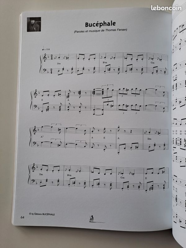 PartitionsTHOMAS FERSEN Piano chant guitare (image 3)
