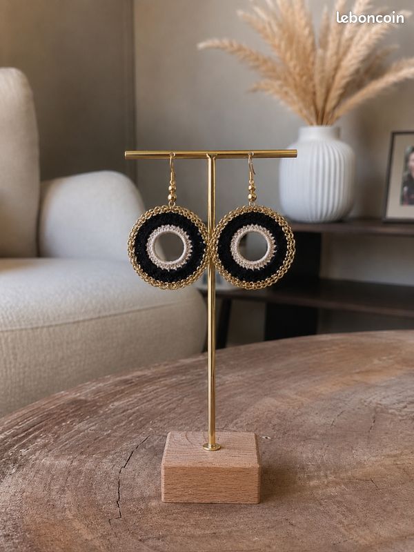 Boucles d'oreille modèle unique (image 2)