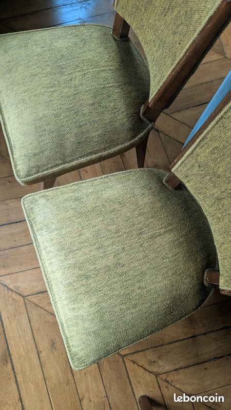 Lot de 2 fauteuils vintage, confortables, en très bon état (image 2)