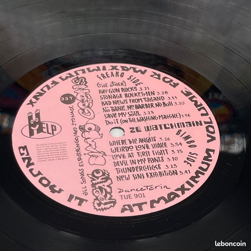 Whoo Watchiz Ze Watchmain? – Freako Bimbo Goons | Original 1990 | Rare Danceteria | NM (image 5)
