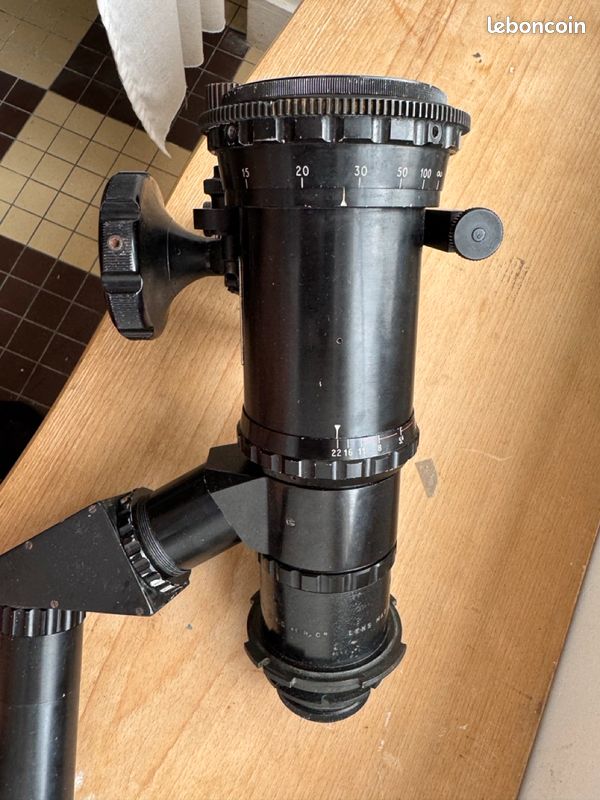 SEM Kim lens Berthiot Flor 3,5/45 mm avec étui 1946