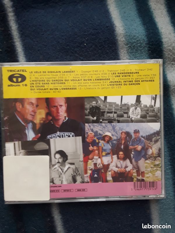 CD BOF "Le vélo de Ghislain LAMBERT" (image 2)
