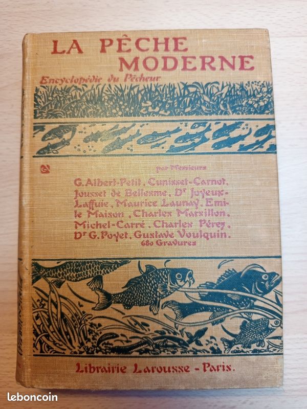 Livre La pêche moderne Encyclopédie du pêcheur Librairie Larousse Paris (image 1)
