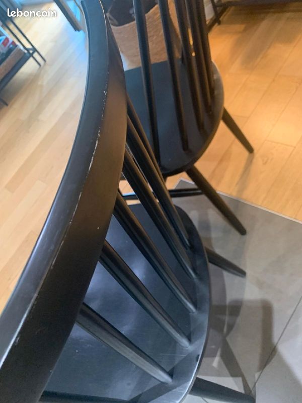 Chaises scandinaves Tressia (image 4)