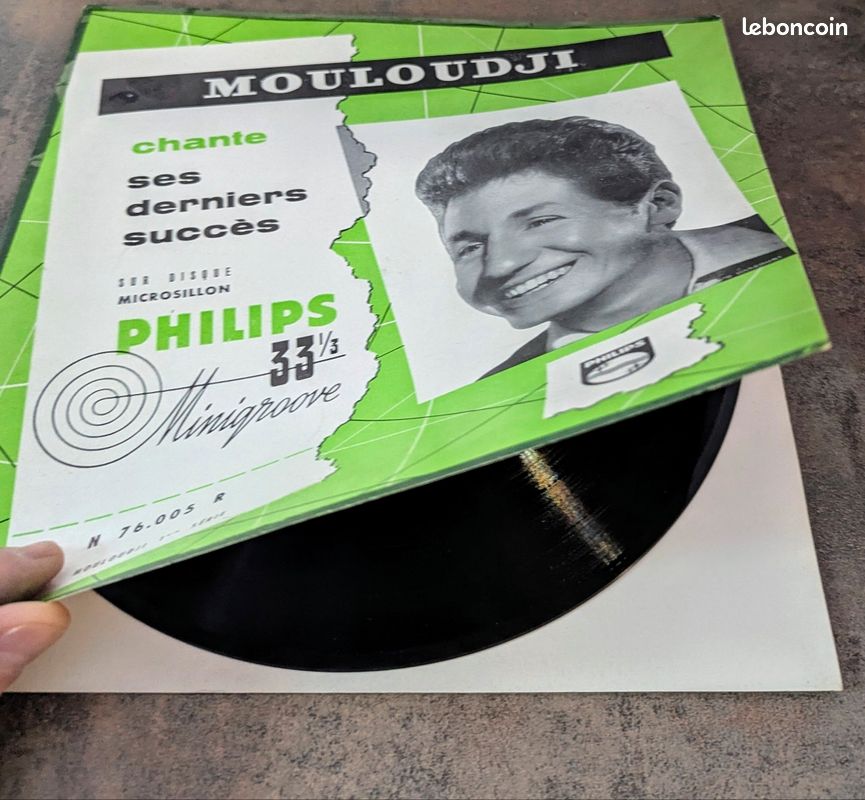 Album Vintage de Mouloudji - "Chante ses derniers succès" (Philips Minigroove)- Très bel état (image 4)