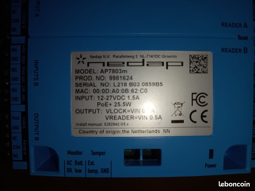Module contrôleur IP AOES - AP780m3 (image 1)