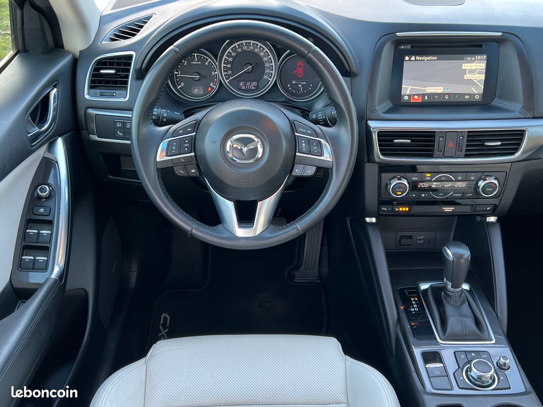 MAZDA CX-5 (2) 2.2 SKYACTIV-D 175 chvx SELECTION 4X4 BVA6 / 1ère Main / Entretien MAZDA / Toît ouvrant / Cuir / BOSE..... (image 9)