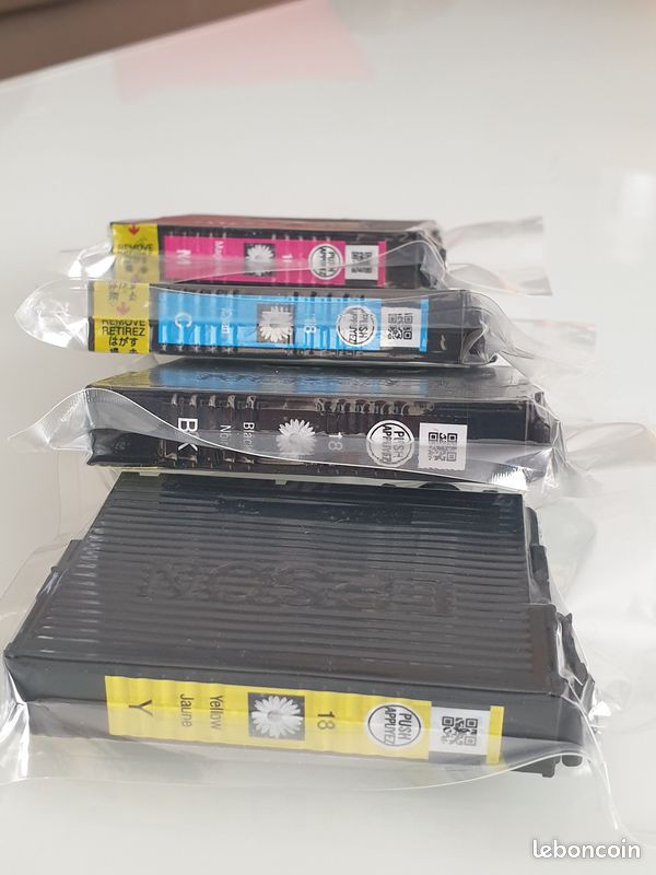 Pack 18 fleurs epson cartouches d'encre neuves (image 1)