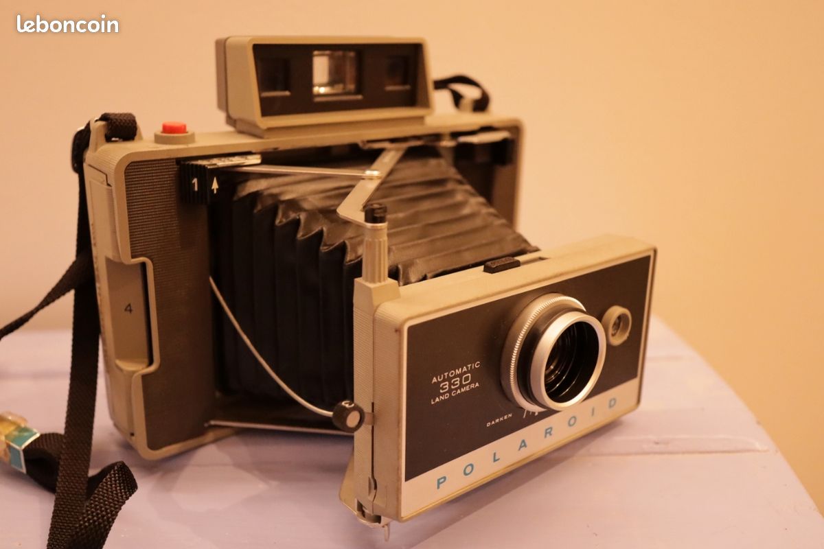 Appareil photo Polaroid 330 avec flash Photo, audio vidéo