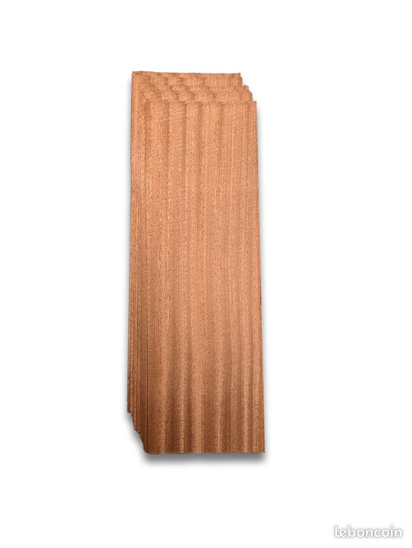 Placage Acajou | Lot de 28 feuilles | 51x16 cm (image 3)