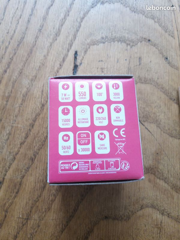 6 Lampes led GU10 (image 4)