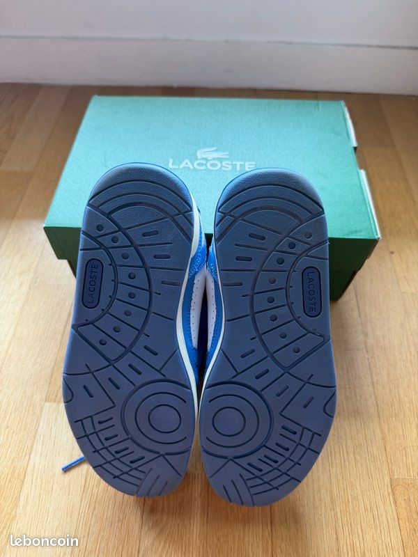 Chaussures Lacoste bleu 37 (image 5)