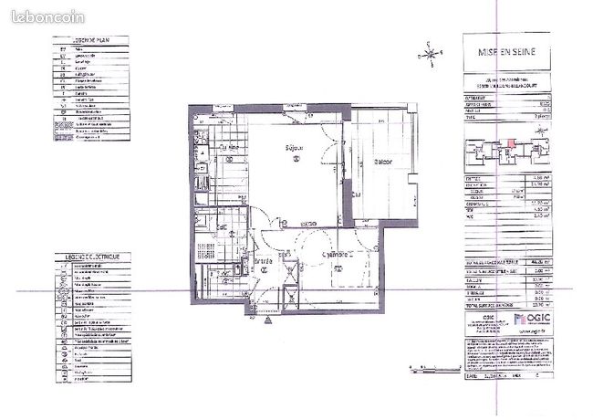 Appartement a louer boulogne-billancourt - 2 pièce(s) - 48 m2 - Surfyn