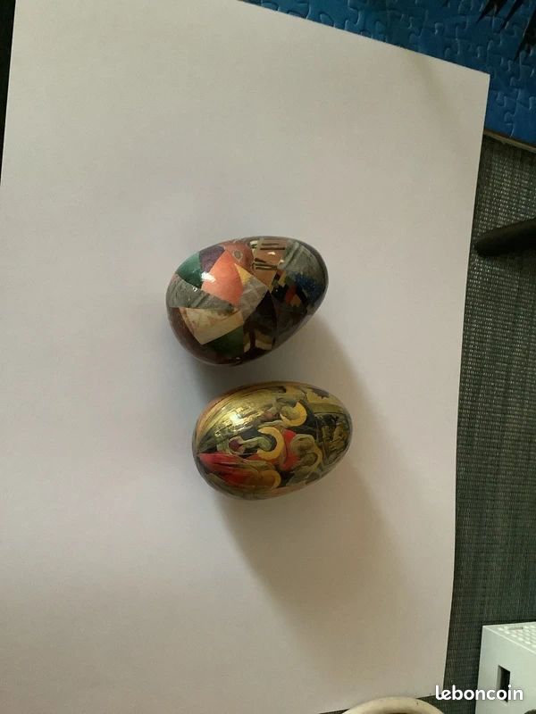 Oeufs en bois (image 1)
