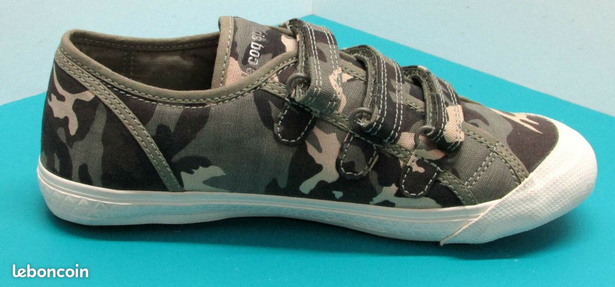 Baskets en toile camouflage / 35 Le Cop Sportif (image 3)