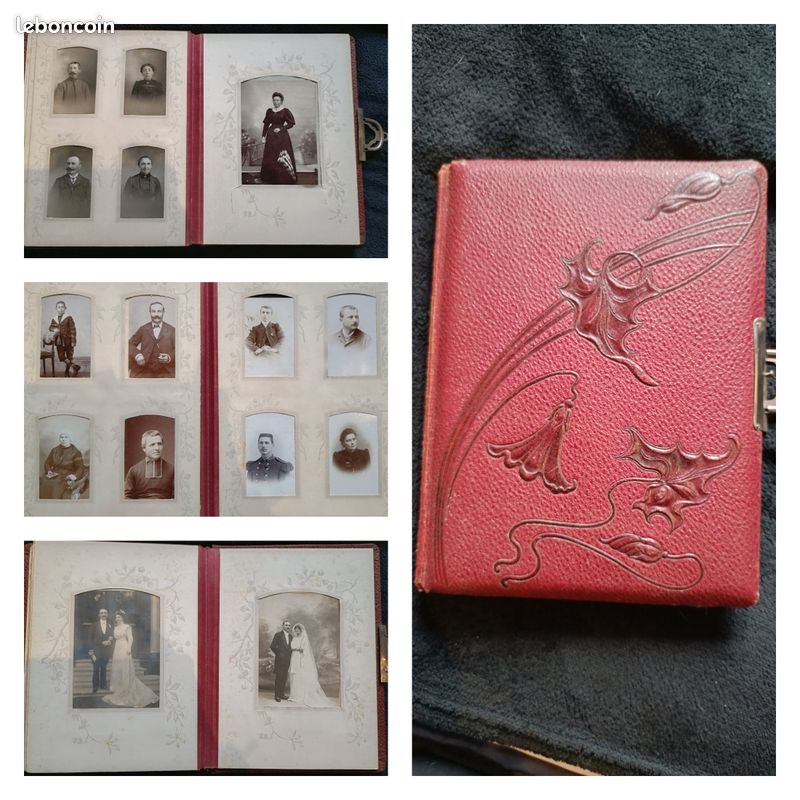 Album photo ancien complet Collection