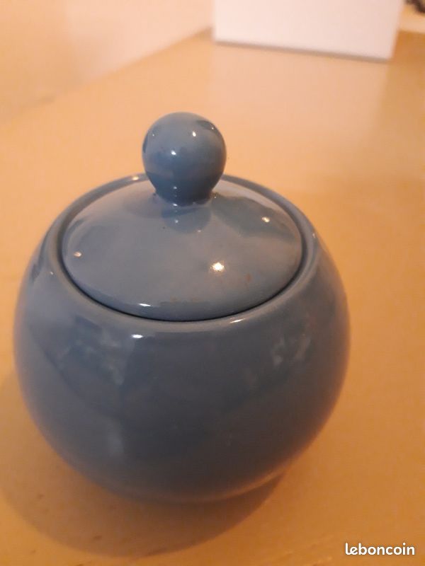 Sucrier bleu (image 1)
