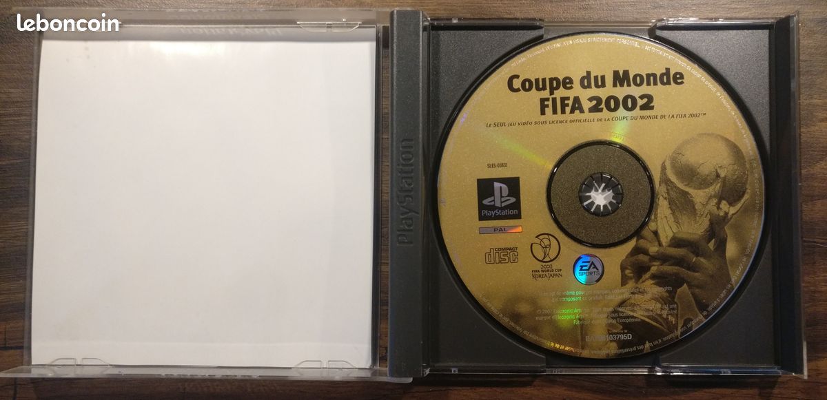 COUPE DU MONDE FIFA 2002 - PS1 - PlayStation 1 - PAL FR