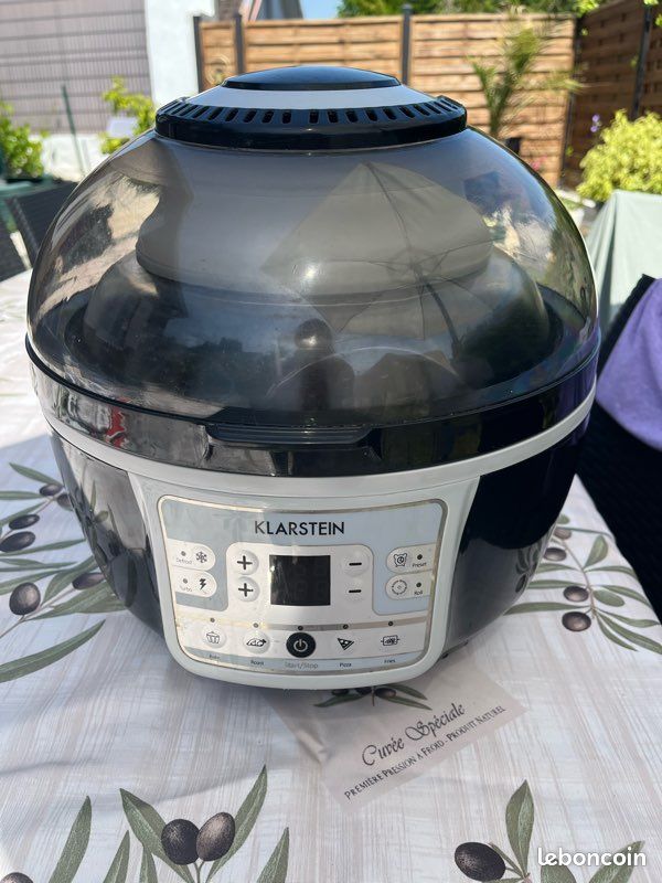 KLARSTEIN VitAir Turbo - Friteuse électrique sans huile, air fryer