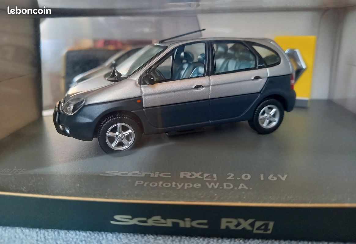 UH 1/43 - Renault Scenic RX4 Prototype Rallye Des Gazelles Technocentre Noire eB
