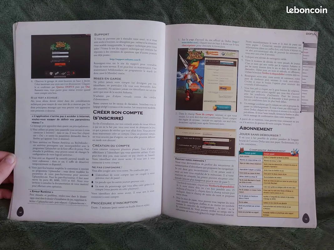 Livre Guide Officiel Dofus 2.0 (2010) (image 4)