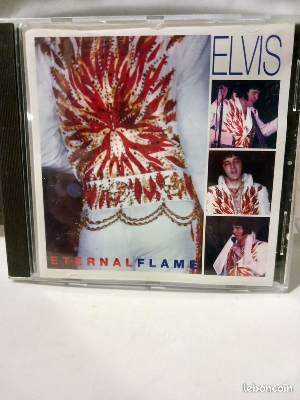 Elvis Presley eternal flame cd boîtier cristal 20/10/76 south bend soundboard show (image 1)