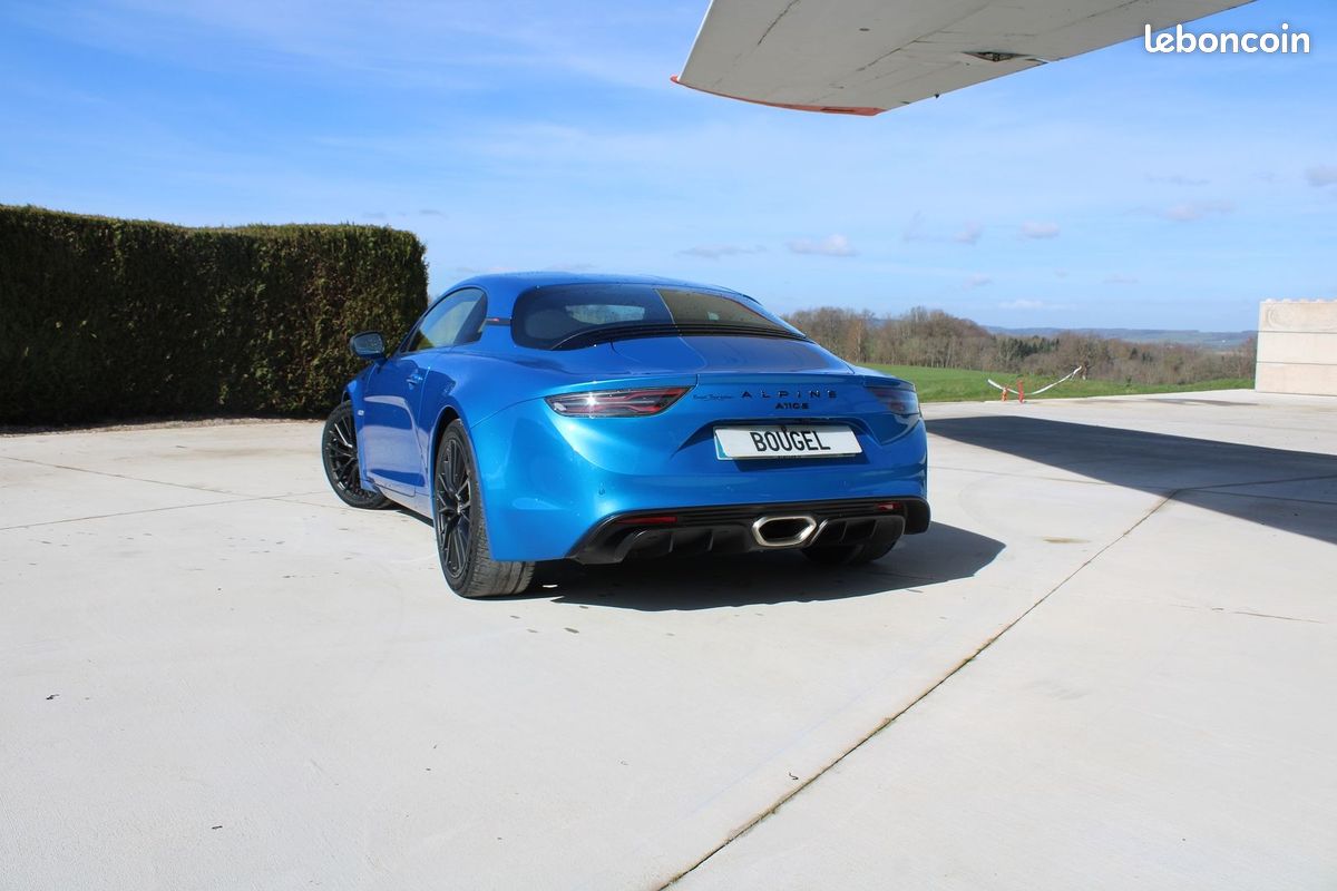 Alpine A110 "S" 300CV SPORT TURBO BOITE AUTO +PALETTE CAMÉRA GPS FOCAL LEDS CUIR ALCANTARA (image 3)
