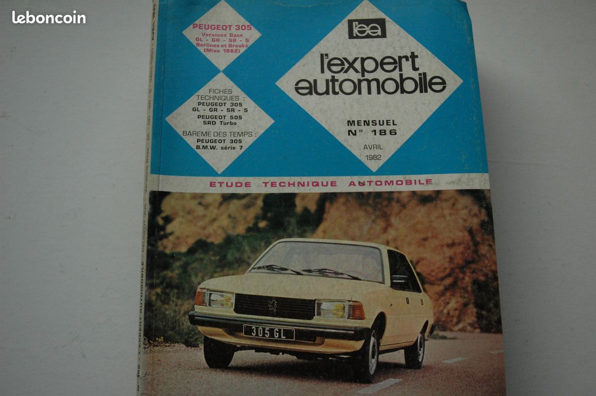 Revue technique PEUGEOT 305 (image 1)