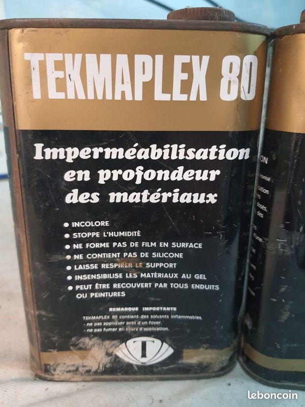 Deux bidons d'huile de tek neuf (image 2)