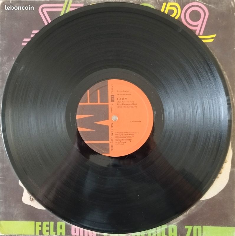 Fela Ransome-Kuti And The Africa '70 – Shakara rare original afrobeat Nigeria classic LP (image 3)