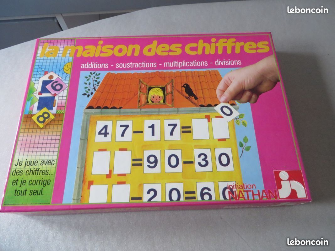 Jeu Éducatif En Bois – Blocs De Calcul Chiffres & Opérations, Motricité Fine Pour Tout-Petits & Enfants 3+ Ans