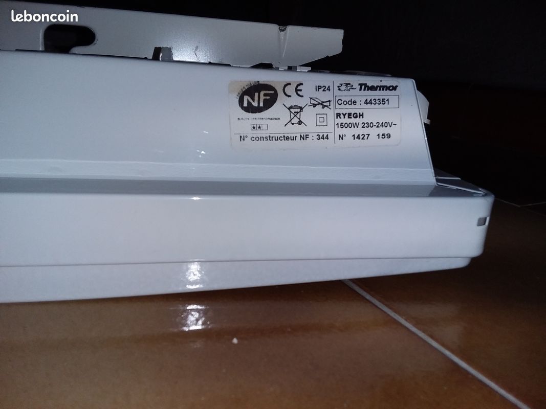 Convecteur thermor 1500 watt (image 2)