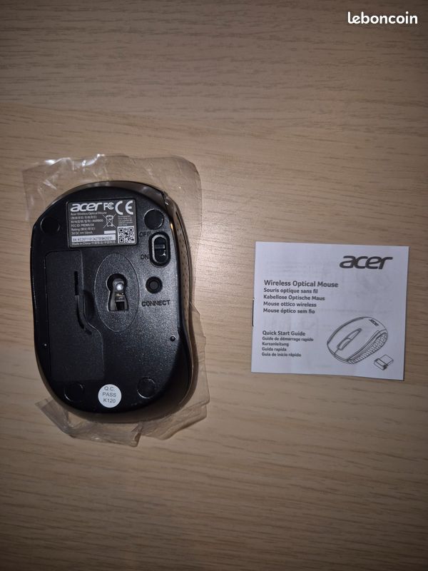 Souris optique sans fil Acer (image 2)
