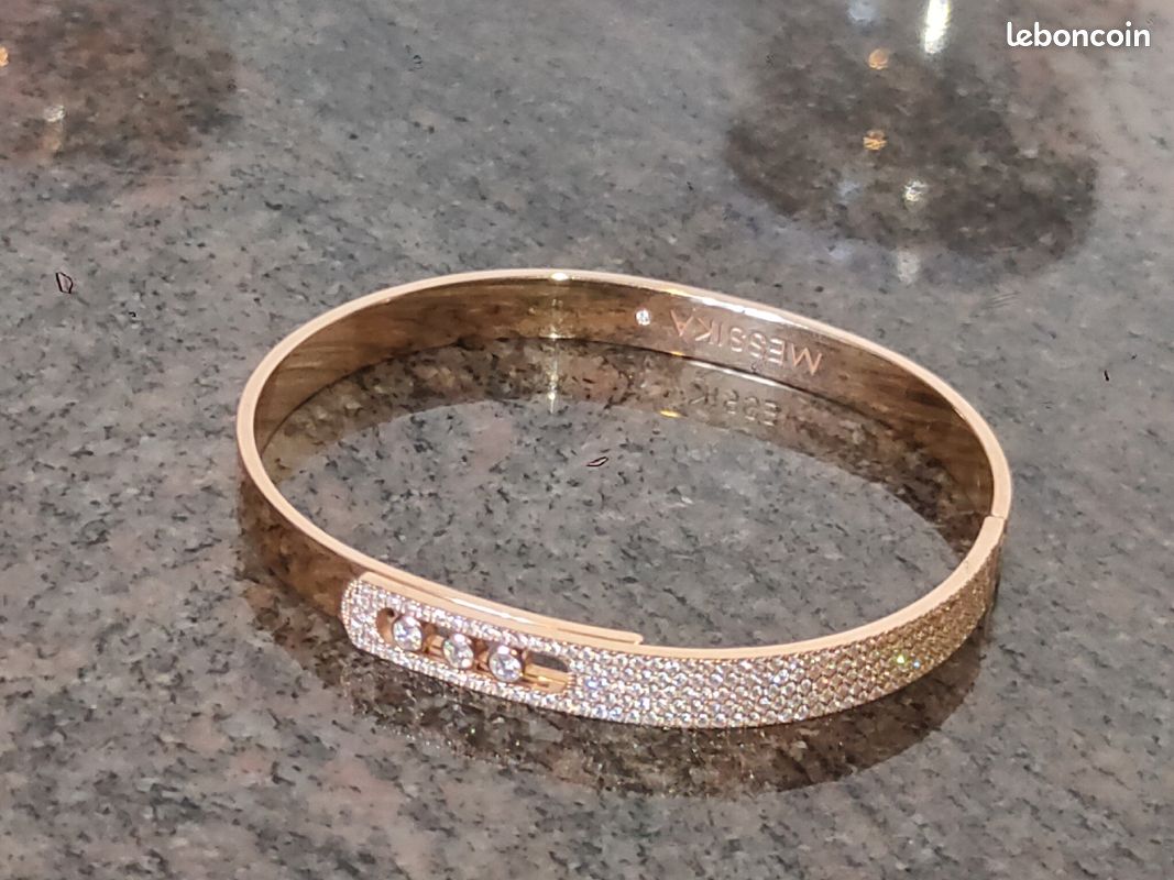 Bracelet en or avec diamants (image 3)