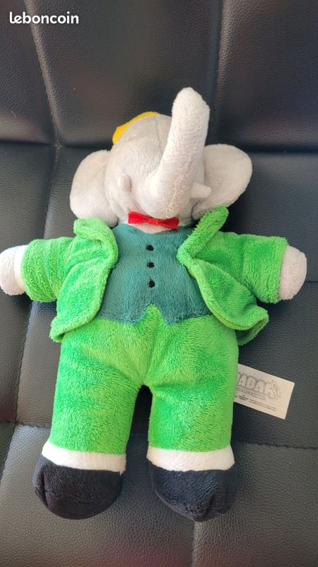 Peluche Babar NEUVE 25cm (image 2)