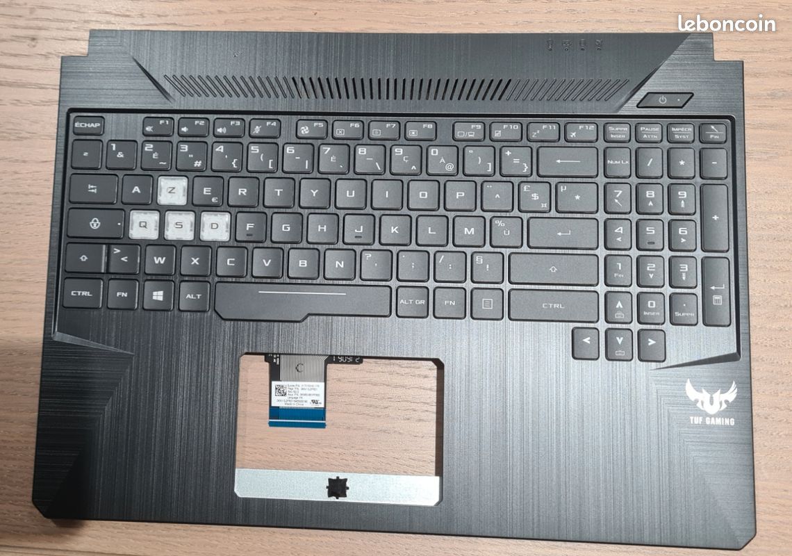 Clavier PC portable Asus TUF gaming (image 1)