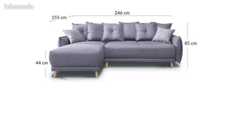 Canapé d’angle convertible (image 3)
