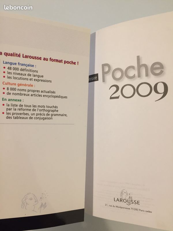 Dictionnaire Larousse de poche neuf (image 2)