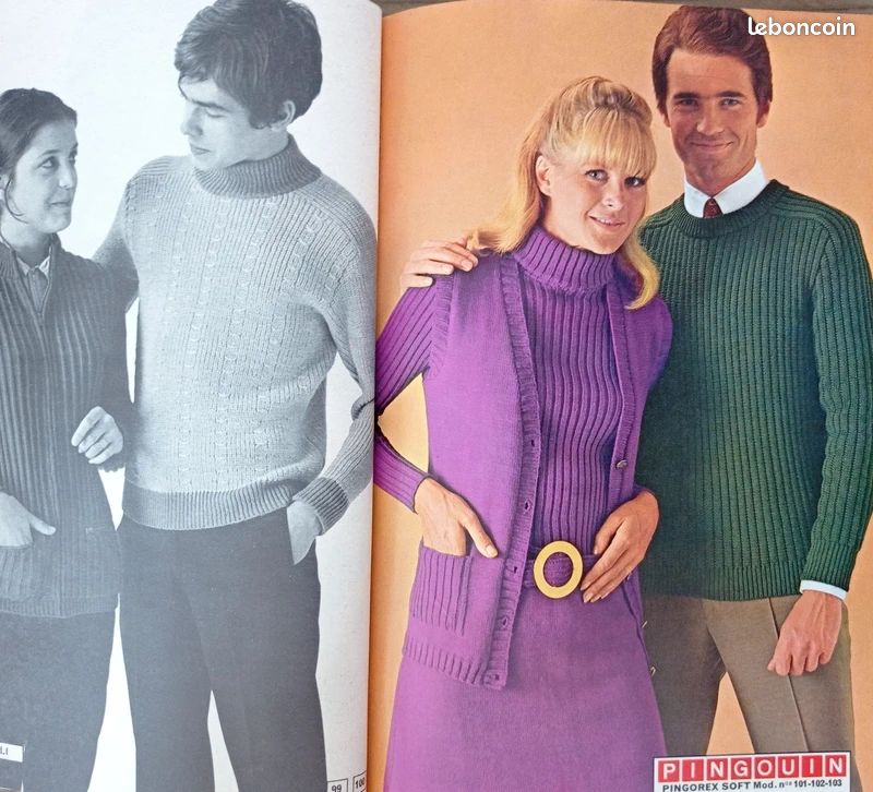 Collection Erka tricot N°42 vintage 1968 (image 12)