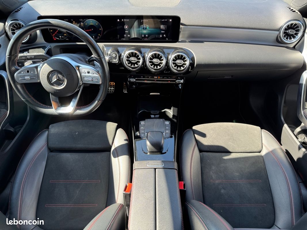 MERCEDES CLASSE A 200 D AMG LINE 8G-DCT Premium + CarPlay Caméra AR Radar AV/AR Toit Ouvrant Garantie 12 mois (image 2)