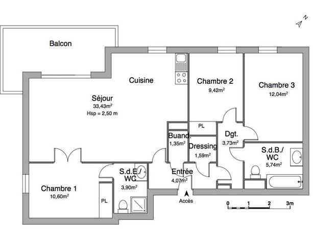Appartement a louer soisy-sous-montmorency - 4 pièce(s) - 85 m2 - Surfyn