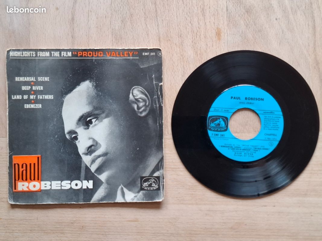 Paul Robeson - Rehearsal scene 45 tours (image 1)