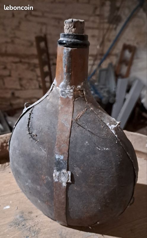 Gourde Sèche Ancienne Naturelle - 15,5 Cm De Haut - Pour Artisanat Ou Décoration - Occasion (USA)