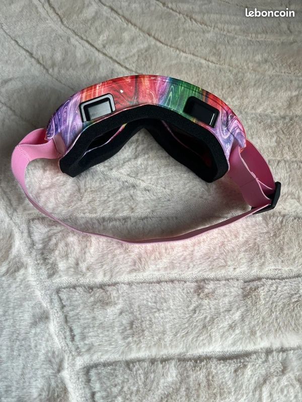 Lunette - Masque De Ski Et De Snowboard Tout Temps Enfant Et Adulte Anti-Buée Et Anti-Uv - Taille Unique - Neuf (image 2)