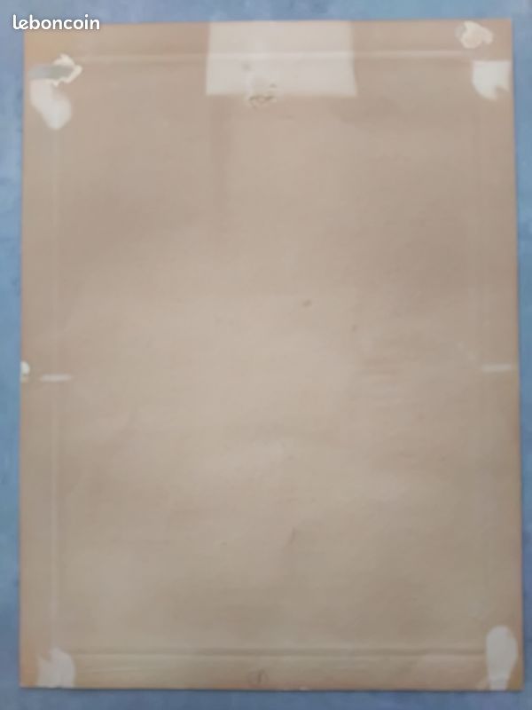 Gravure - Quimper, vieilles maisons sur le Steïr - Signé ROBIN (image 8)