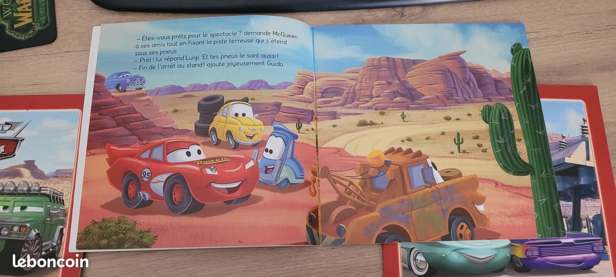 4 livres Cars Disney Pixars (image 8)