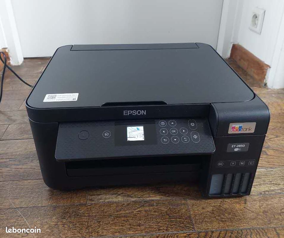 Imprimante Epson Ecotank ET-2850 Neuf (image 1)