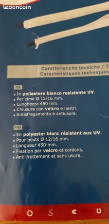 Protège-amarre OSCULATI Pour Diamètre 12-16 Mm - Longueur 450 Mm, Largeur 40 Mm